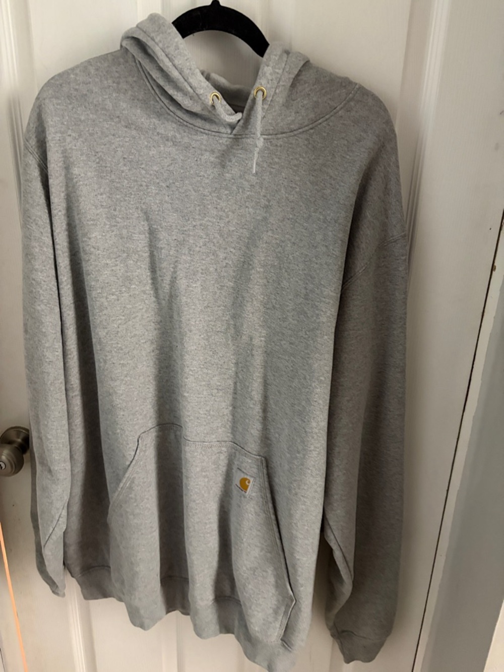Carhartt Men’s Hooded Sweatshirt - Light Heather Gray